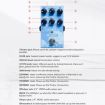 M-VAVE Sky Blue Guitar Monoblock Digital Modeling Reverb Effects - 9