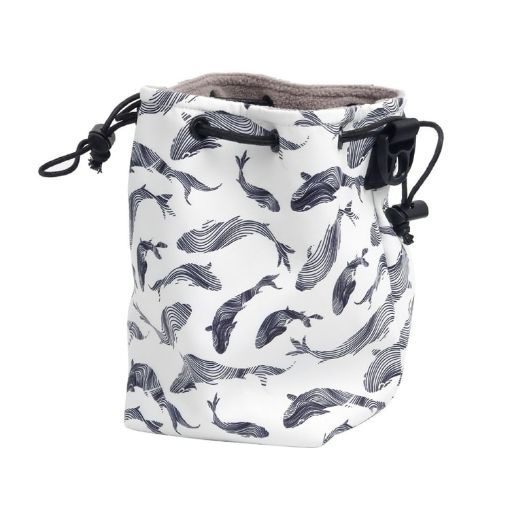 Whale Portable Waterproof Drawstring Storage Bag for Instant Cameras - 1