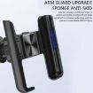 Silver Car Air Outlet Rotatable Snap-on Mobile Phone Navigation Bracket - 3