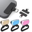 Type-C 2 In 1 Charging Port Dust Plug & Lanyard Set - Rose Red - 2