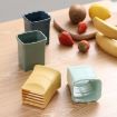 Green Cup Slicer for Strawberries, Grapes & Vegetables - Kitchen Gadget - 2