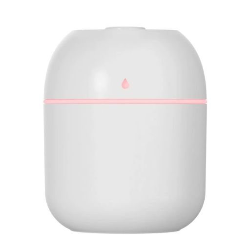 USB Plug-in Car & Home Air Purifier Humidifier - Large Capacity (White) - 1