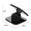 Square Black Multifunctional Sticky Car Phone Holder Bracket - 3