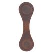 Vintage Leather Bookmark Clip - Handmade Magnetic Corner (Crazy Horse) - 1