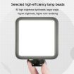 Portable Phone Fill Light - White Light, Tripod, Hot Boot & Clip Included - 6