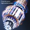 Wireless Car Vacuum Cleaner - 260W Brushless, 2 Filters, Storage Bag, White - 5