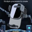 Car Air Vent Phone Holder - Automotive Navigation Bracket, Texture Model - 5