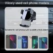 Car Air Vent Phone Holder - Automotive Navigation Bracket, Texture Model - 8