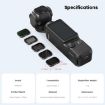 DJI Osmo Pocket 3 CPL Coated Filters Sports Camera Goggles - 4