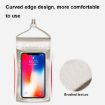 Waterproof TPU Phone Case - 30m Rafting Bag, Transparent Touch Screen - 3