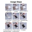 Waterproof TPU Phone Case 30m - Transparent Touch Screen Bag (Champagne) - 9