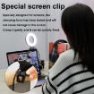 YRing48 4" 48LED Laptop Camera Ring Light with Tripod for Video Calls - 7