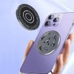 Magnetic Phone Holder for Tripod with 1/4 Inch Hole - Black - 2