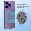 Magnetic Phone Holder for Tripod with 1/4 Inch Hole - Black - 3