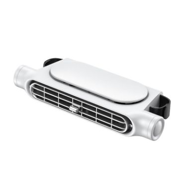 High Wind USB Car Seat Back Fan - Turbine Design CF03 White - 1