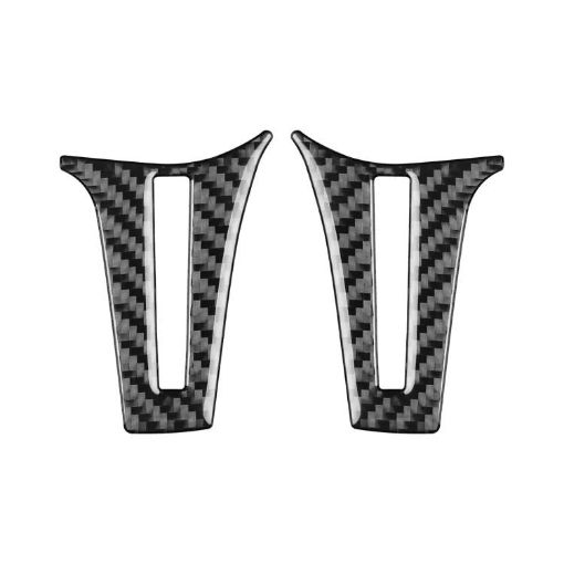 Mercedes-Benz G-Class W463 Steering Wheel Sticker Set - 2pcs Black - 1