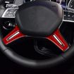 Mercedes-Benz G-Class W463 Steering Wheel Sticker Set - 2pcs Black - 6