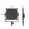 Pixel K80 RGB 45W Photography Fill Light Panel Lamp, 552 LEDs, LCD Display - 3