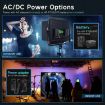 Pixel K80 RGB 45W Photography Fill Light Panel Lamp, 552 LEDs, LCD Display - 9