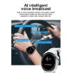 GT3Pro 1.28" Health Monitoring Smart Watch with NFC, Black Steel - 4