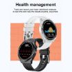 GT3Pro 1.28" Health Monitoring Smart Watch with NFC, Black Steel - 8