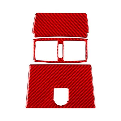 Mercedes-Benz G-Class W463 Rear Air Vent Sticker Set (3pcs, Red) - 1