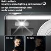 4K HD 60MP Dual Screen Selfie Camera, Optical Zoom, No Memory (Black) - 8