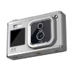 4K HD Dual Lens Digital Camera 50MP Dual Screen Selfie - Silver - 1