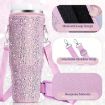 Stanley 40oz Cup Pink Neoprene Insulated Portable Bottle Cover - 4