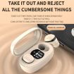 Mini TWS Bluetooth Earphones - Noise Reduction, Long Life, White Earbuds - 3