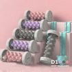 Gray Foot Massage Roller for Home Fitness & Muscle Relaxation - 2