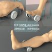 Gray Foot Massage Roller for Home Fitness & Muscle Relaxation - 6