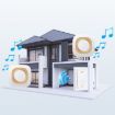 Wireless Smart Doorbell, Battery-Free, Remote Control, 1 For 1 Blue (US Plug) - 2