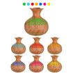 Dark Wood LED Light Aromatherapy Diffuser & Quiet Humidifier Vase 2-in-1 - 3