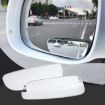 HD Edgeless Adjustable Blind Spot Reversing Mirror, 070 Sector Shape - 1
