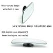 HD Edgeless Adjustable Blind Spot Reversing Mirror, 070 Sector Shape - 3