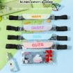 Large Capacity Waterproof Cell Phone Waist Bag - Purple Lamb - 4