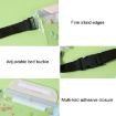 Large Capacity Waterproof Cell Phone Waist Bag - Pink Bunny Design - 8