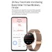 T8 1.3" Silver Smart Watch - Heart Rate/Blood Pressure/Oxygen Monitor - 7