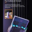 R35PLUS 3.5" Handheld Game Console 64G 10,000+ Games - Transparent Purple - 8