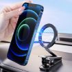 D53 Car Magnetic Cell Phone Holder - Portable Multifunctional Clip Stand - 2