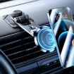 Foldable Magnetic Car Phone Holder - D30 Suspension Metal Stand - 9