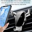FAIK Silver Frosted Car Phone Holder Air Vent Gravity Sensor Bracket - 8