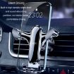 Triangle Gravity Sensor Car Phone Holder - Air Vent Adhesive Model BUDK - 9