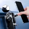Triangle Gravity Sensor Car Phone Holder - Air Vent Mount, Hook Model - 1