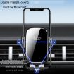 BUDK Silver Anti-shake Car Phone Bracket Air Vent Gravity Support Stand - 4