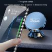 BaiLe Magnetic Car Phone Holder - Universal Dashboard Bracket, Black - 6