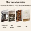 Punch-Free Surveillance Camera Mounting Bracket, Black 110cm Ceiling Rack - 6
