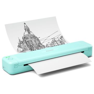 Phomemo P831 Bluetooth Thermal Printer - A4/Letter/A5/B5 - Green - 1