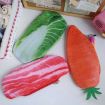 3D Vegetable Plush Pencil Pouch - Bamboo Shoots Style, Large Pen Case - 4